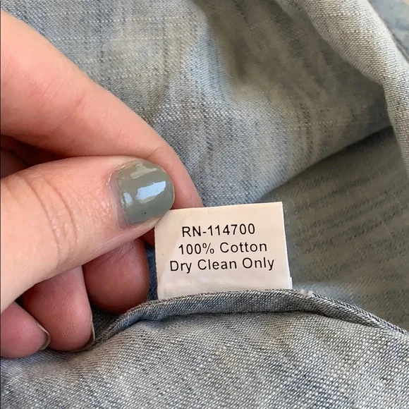 Chan Luu Chambray Mini Skirt - Picture 4 of 5